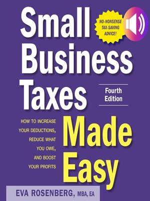 cover image of Small Business Taxes Made Easy
